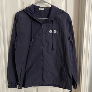 Brandy Melville windbreaker/zipup jacket with hood
